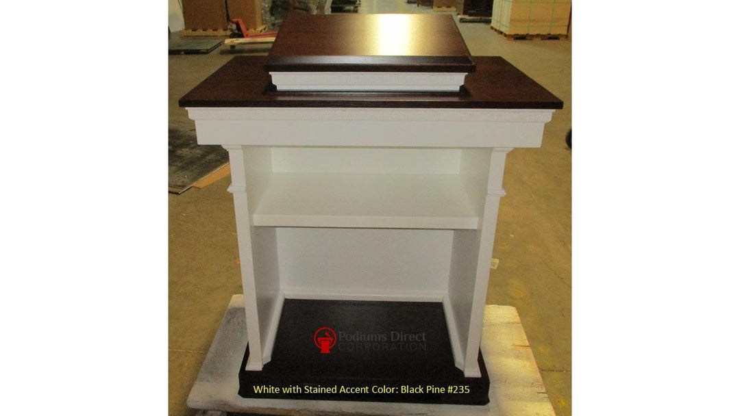 Church Wood Pulpit Colonial Tiered TSP-620 - FREE SHIPPING!