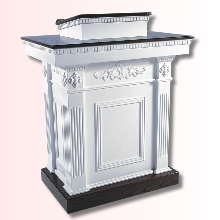 Church Wood Pulpit Colonial Tiered [TSP-620]