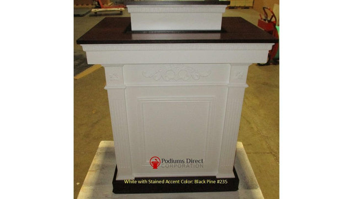 Church Wood Pulpit Colonial Tiered TSP-620 - FREE SHIPPING!