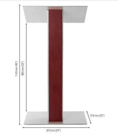 Contemporary Lectern and Podium Y-5 - FREE SHIPPING!