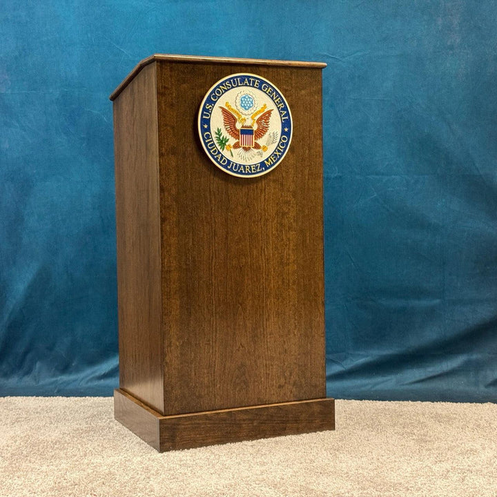 Handcrafted Solid Hardwood Lectern: The Collegiate [CPD677]