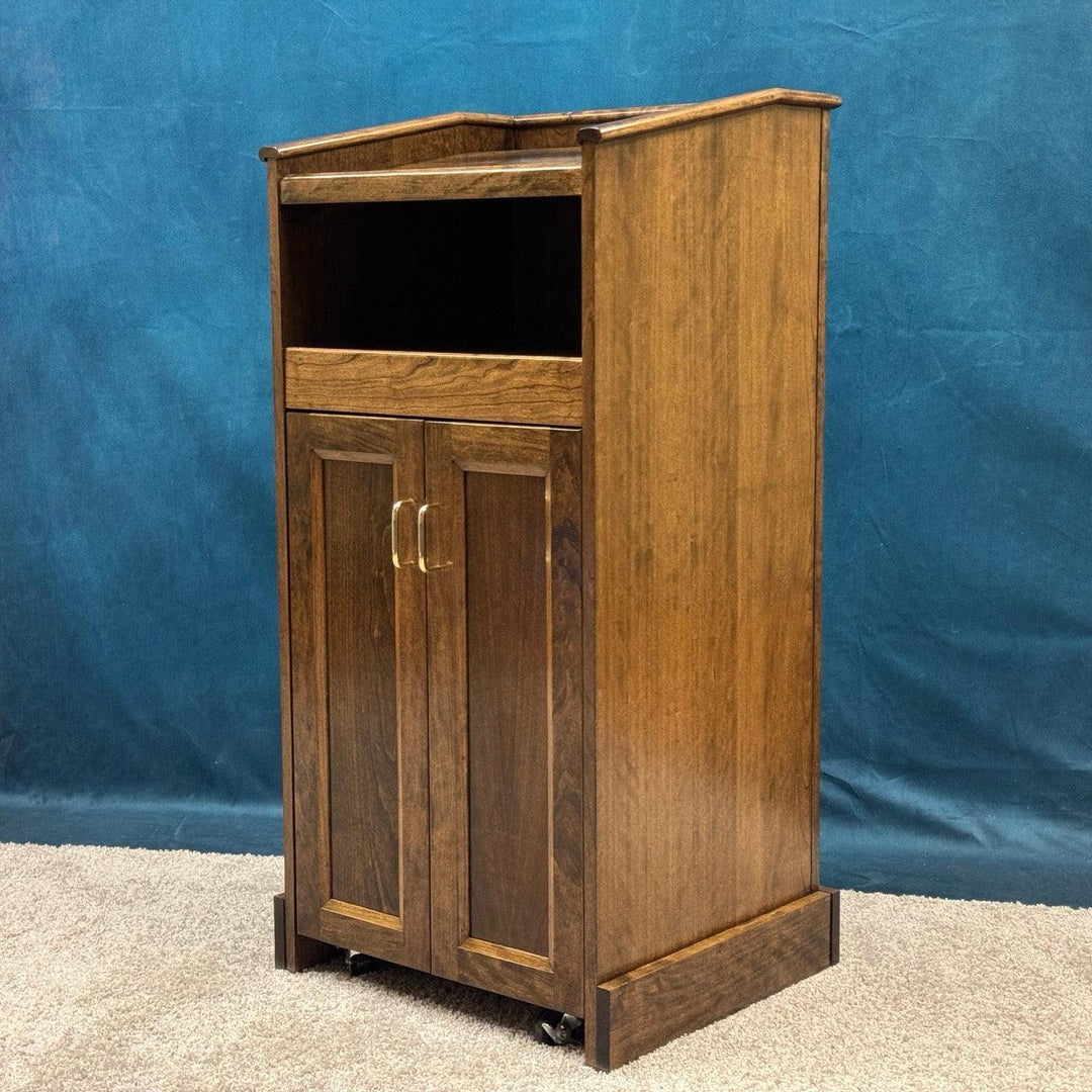 Handcrafted Solid Hardwood Lectern: The Collegiate [CPD677]
