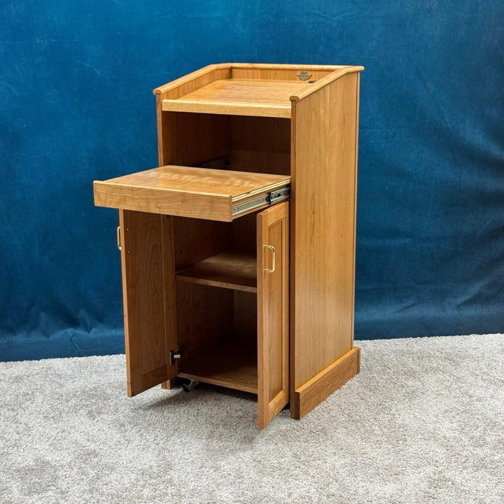 Handcrafted Solid Hardwood Lectern: The Collegiate [CPD677]