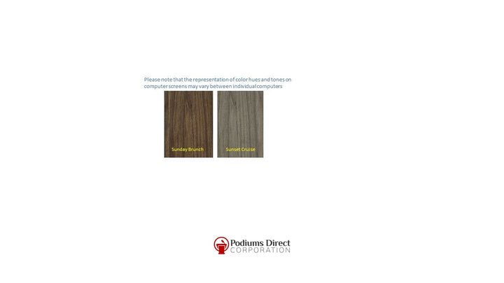 Contemporary Lectern: VH1 Custom Aluminum Podium [1ALTVH1C]