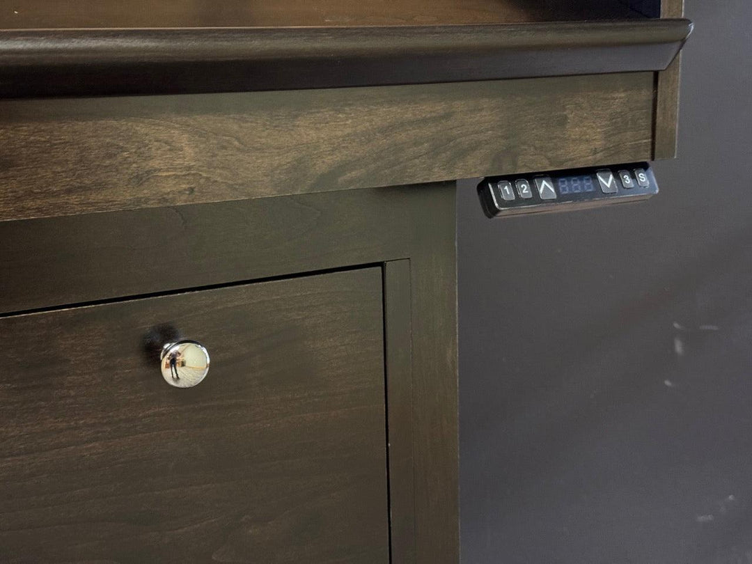 height adjustable podium buttons
