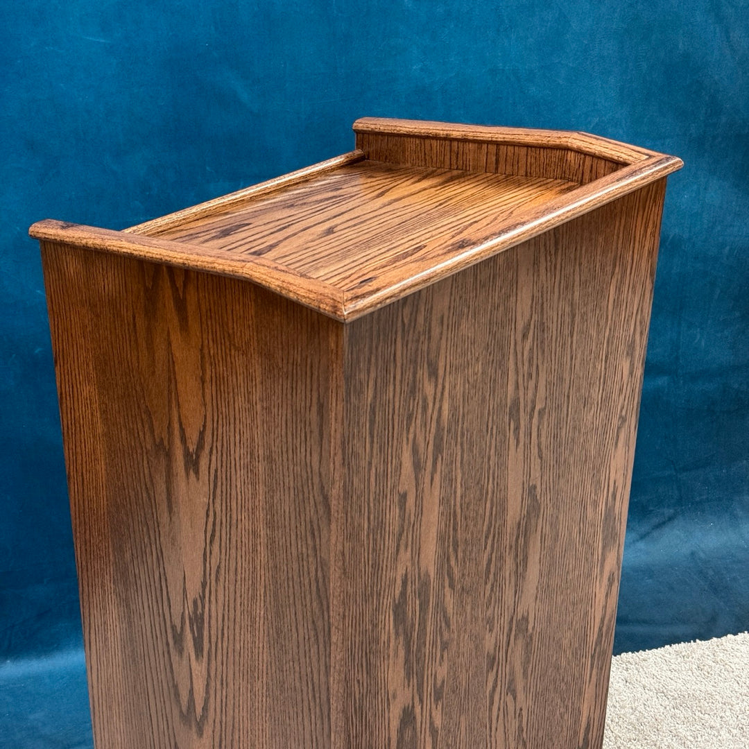 Handcrafted Solid Hardwood Podium: The Graduate