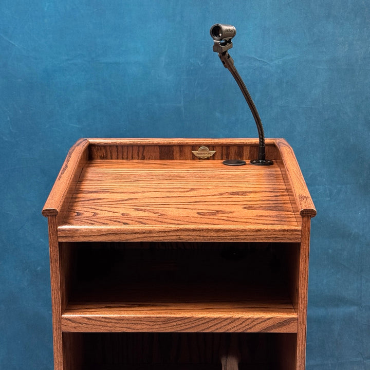 Handcrafted Solid Hardwood Podium: The Graduate