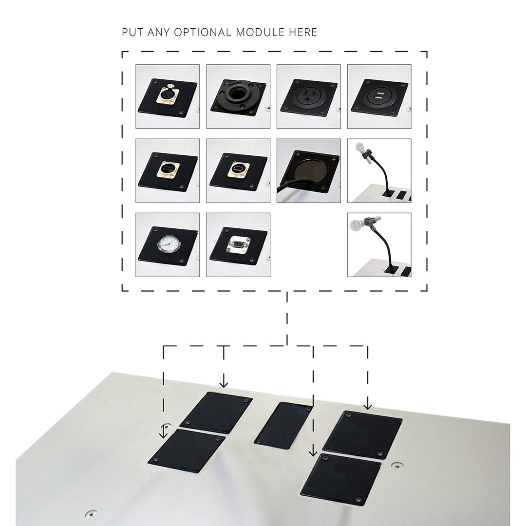 LCD Digital Display Lectern [K-5 LCD]