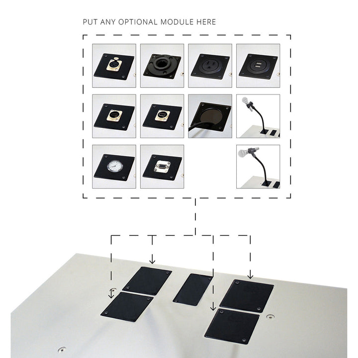 LCD Digital Display Lectern [K-5 LCD]