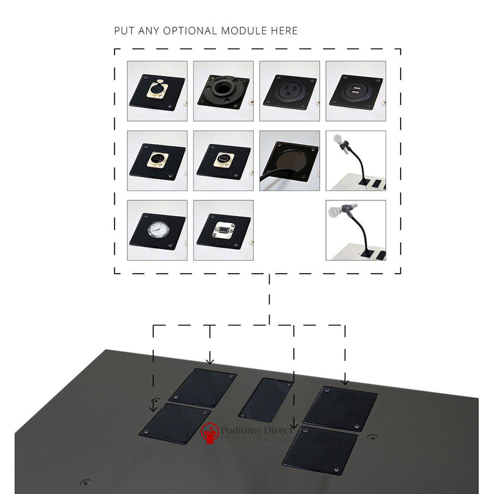 Contemporary Lectern and Podium K-3