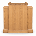 Solid Oak Grapevine Carved Wing Pulpit: NO 500W