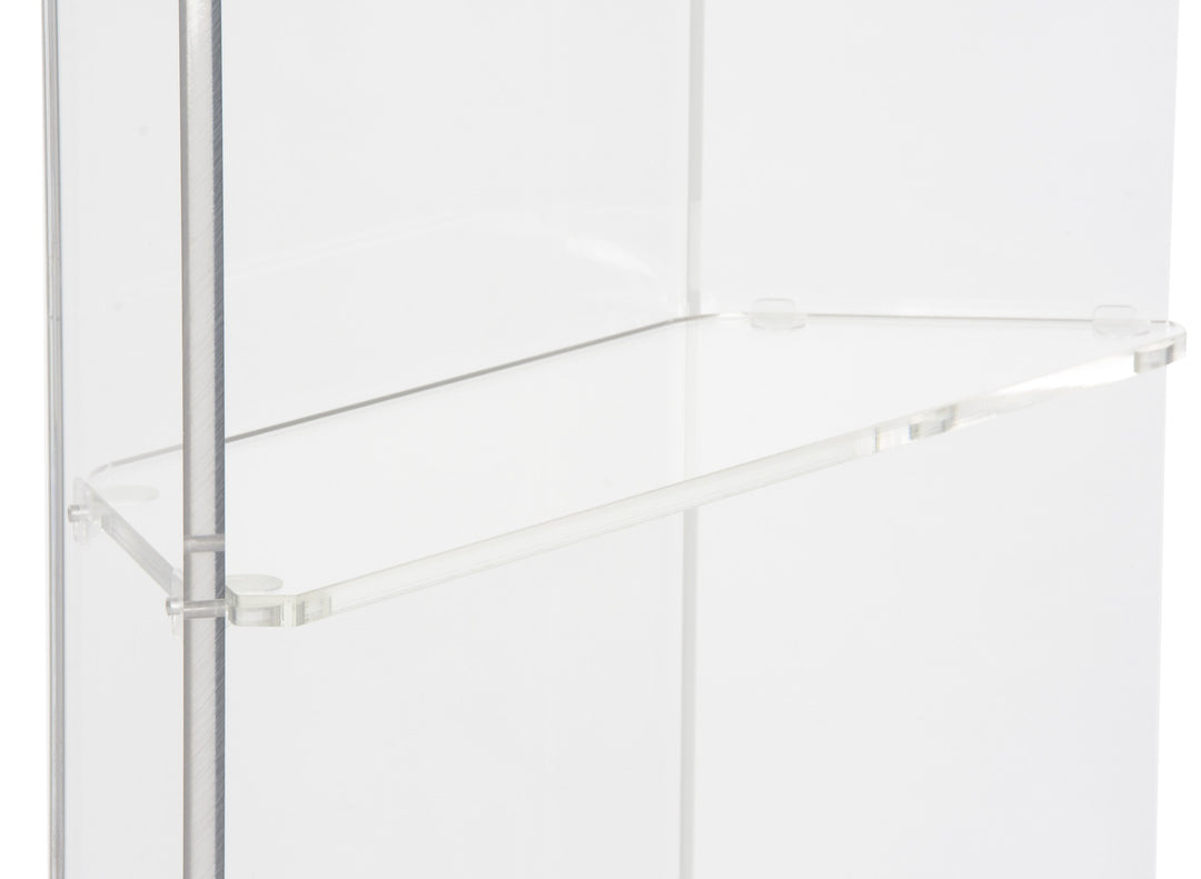 Clear Acrylic Lectern with Interior Shelf, interior shelf