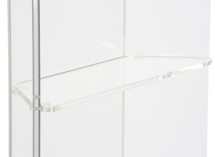 Clear Acrylic Lectern with Interior Shelf, interior shelf
