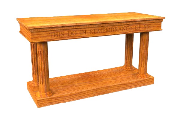 8302-OCT open communion table