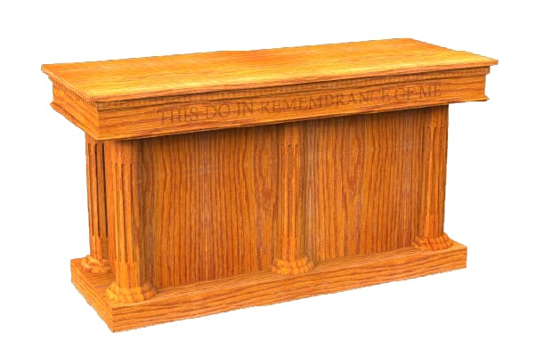 8302-CCT closed communion table