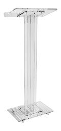 Economy Clear Acrylic Lectern