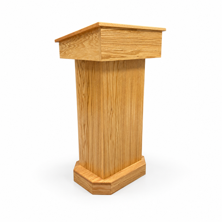 Handcrafted Solid Hardwood Lectern: The Senator [SNT244] — product view