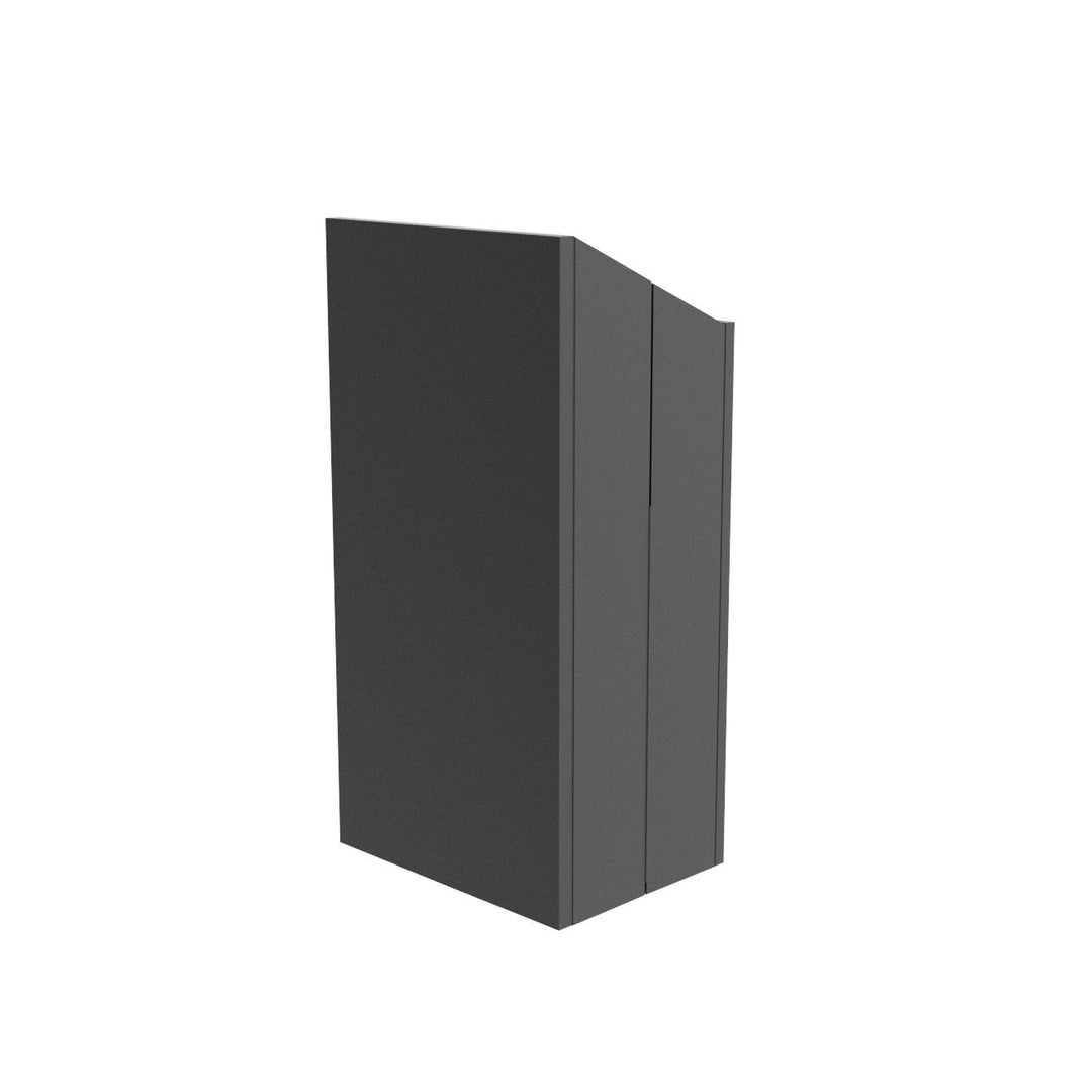 Folding Portable Lectern, Carpeted, Folds to Under 5 Inches Thick, front view