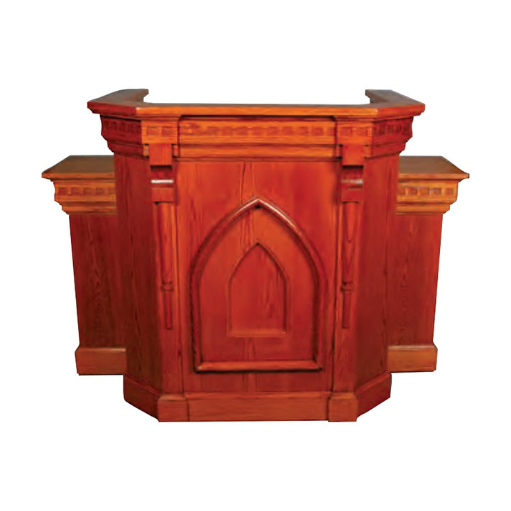 NO 900W-2 wing pulpit, the 68 inch wide version, front view