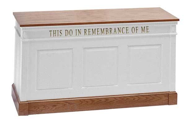 NO 820 closed communion table