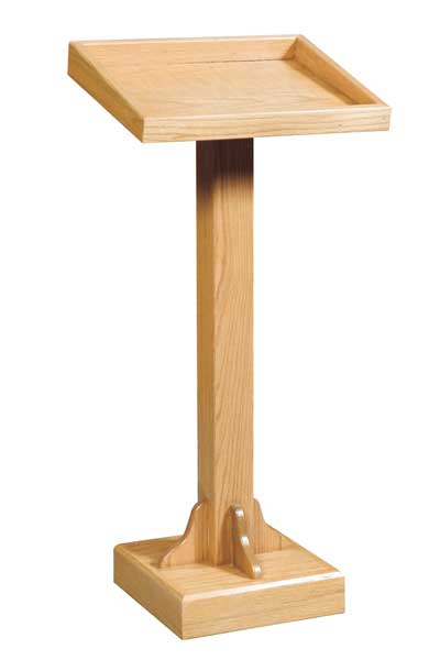 T-30 recessed-top lectern