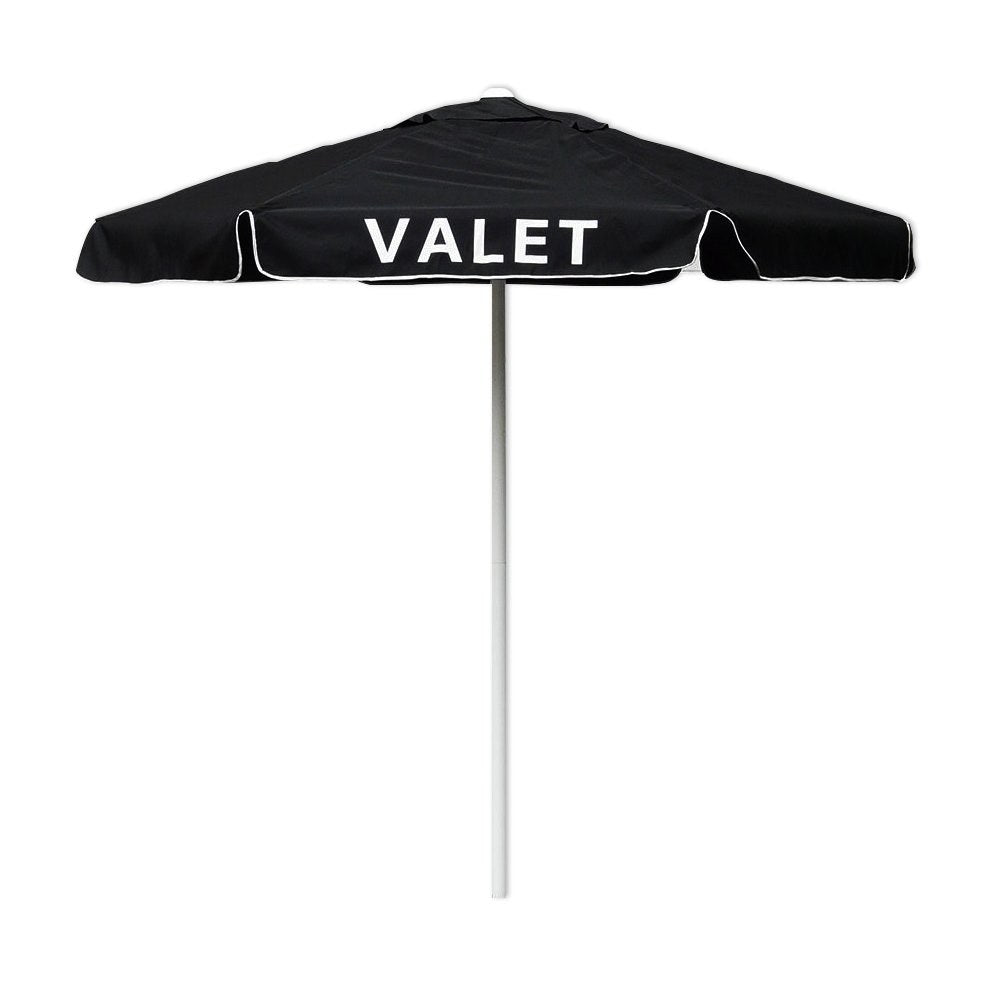 Smart Valet Podium with 100 Key Hooks and Locking Cash Drawer, optional valet umbrella