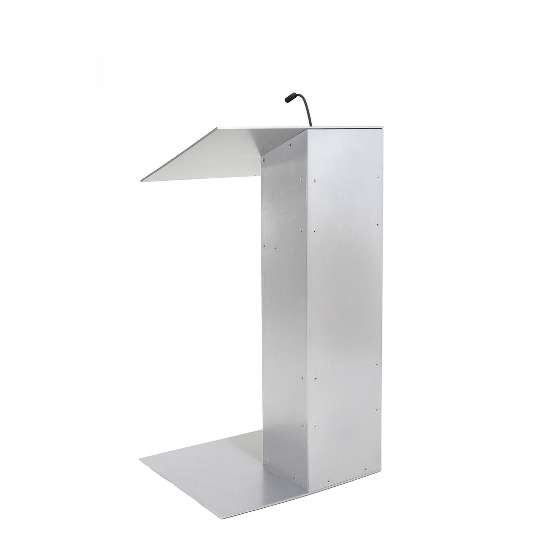 Contemporary Lectern and Podium K-1, With Optional Base with Wheels
