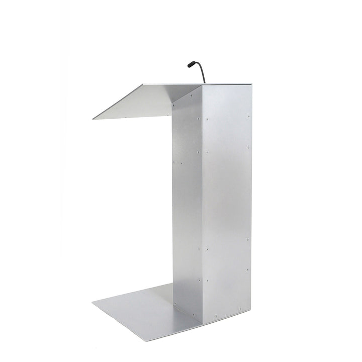 Contemporary Lectern and Podium K-1, With Optional Base with Wheels