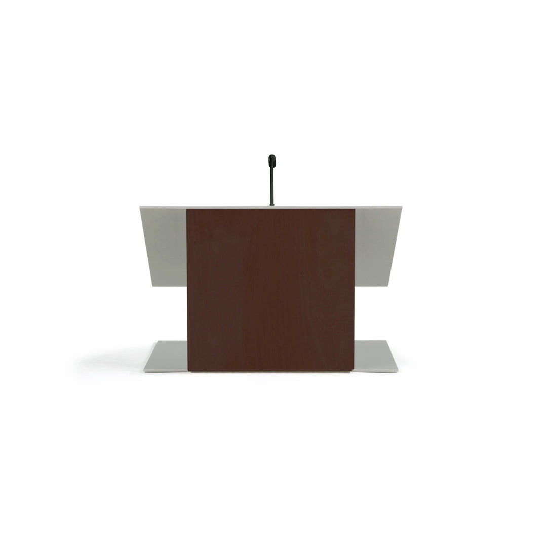 Contemporary Table Top Lectern K-9, Mahogany