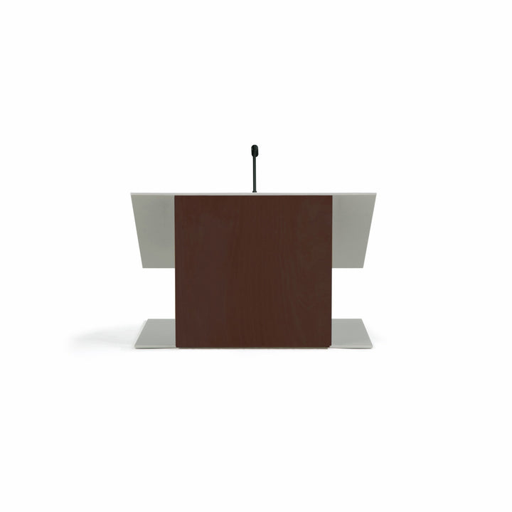Contemporary Table Top Lectern K-9, Mahogany