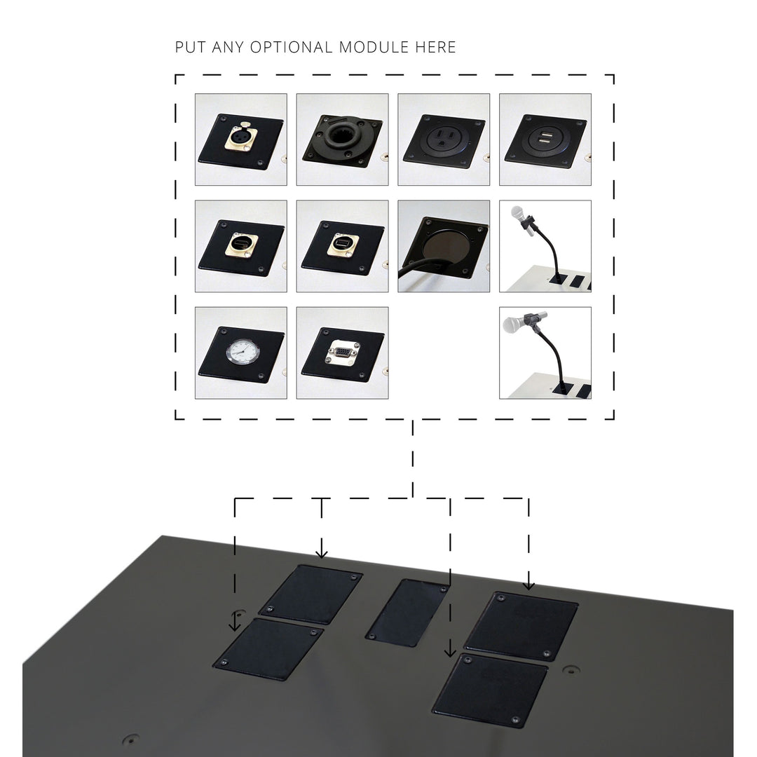 Contemporary Lectern and Podium K-3
