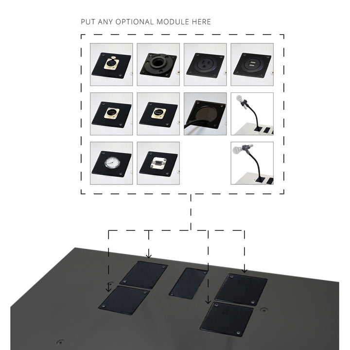 Contemporary Lectern and Podium K-3