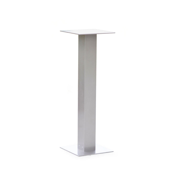 Contemporary Aluminum Side Table TA3, Angle View