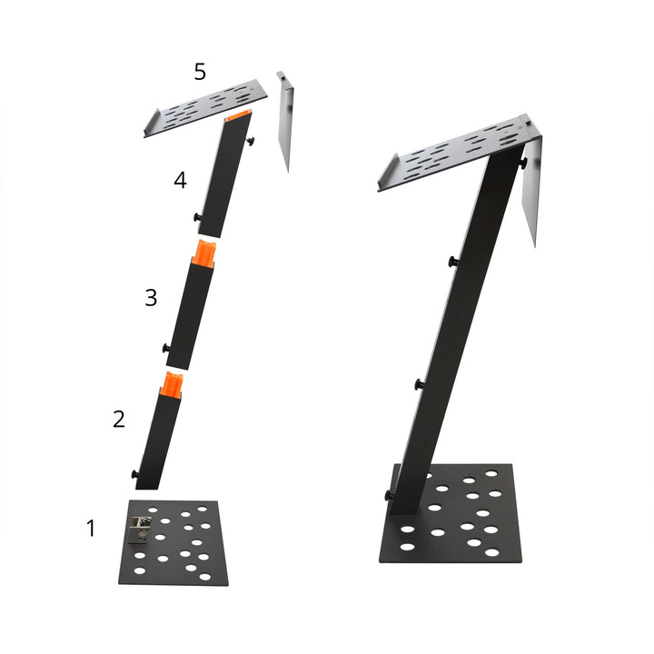 Portable Presentation Lectern Y-7, Sections Details