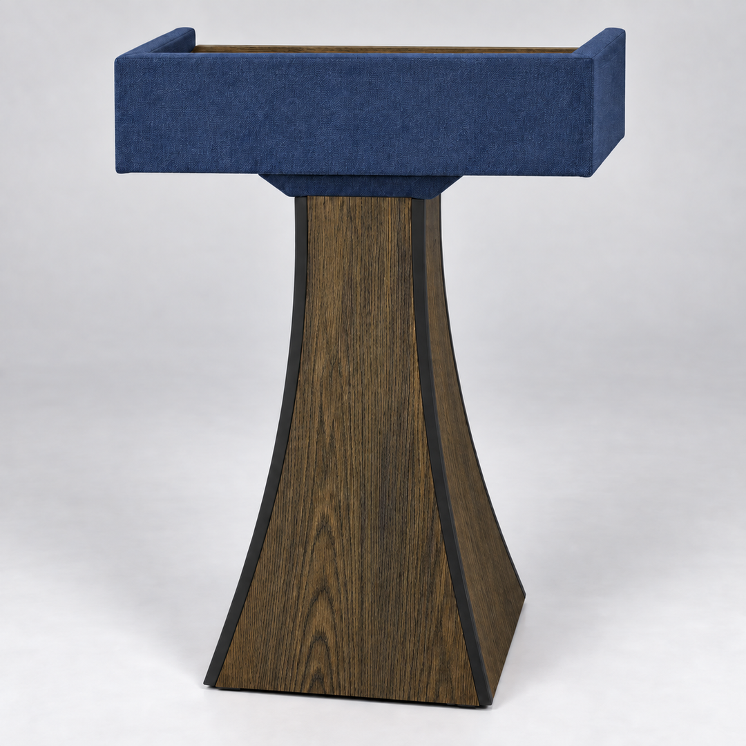 PDPRE Presidential solid oak lectern — Kentucky Coffeetree 