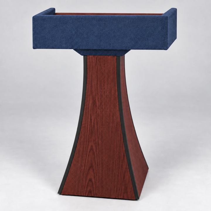 PDPRE Presidential solid oak lectern — Mountain Maple 
