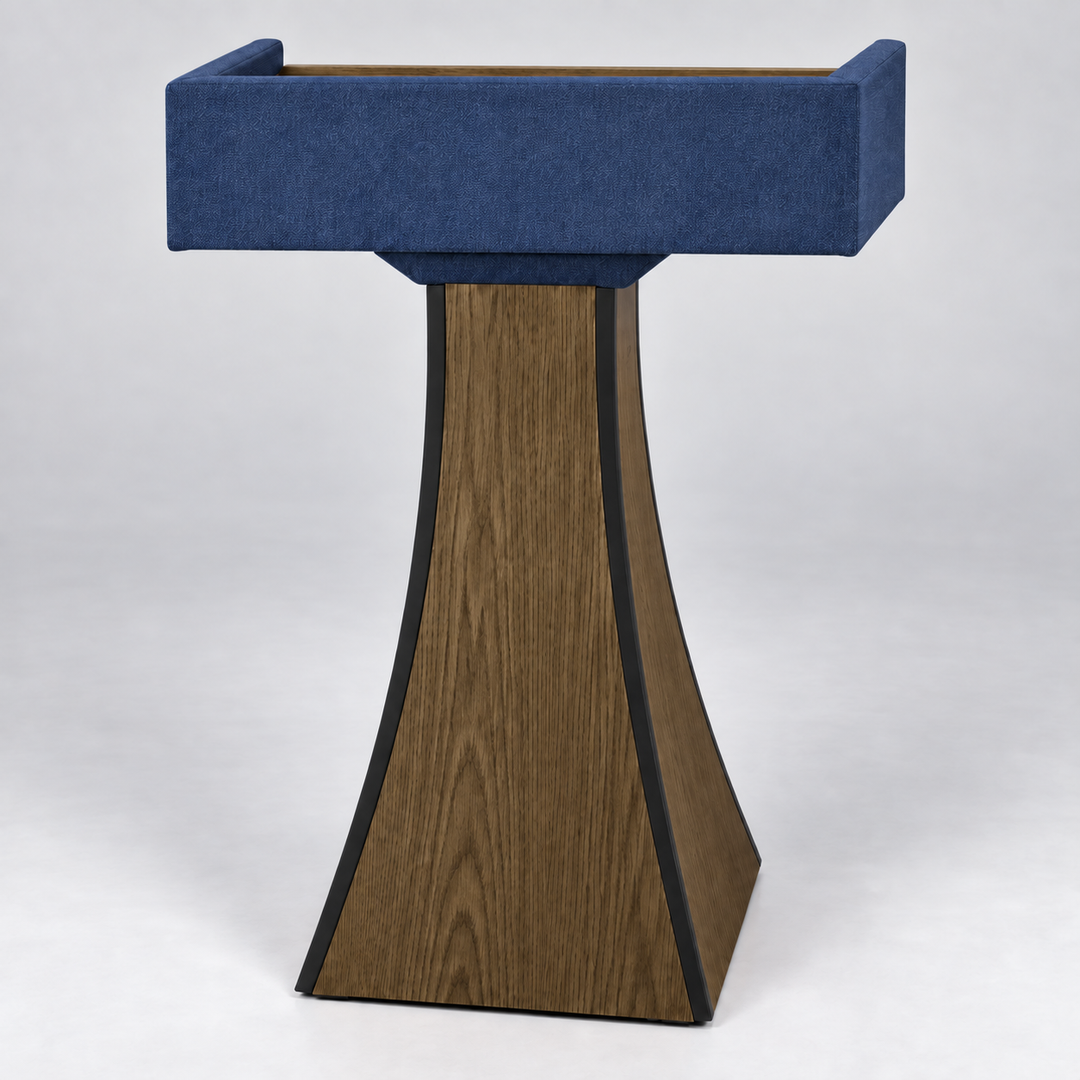 PDPRE Presidential solid oak lectern — Tamarack 