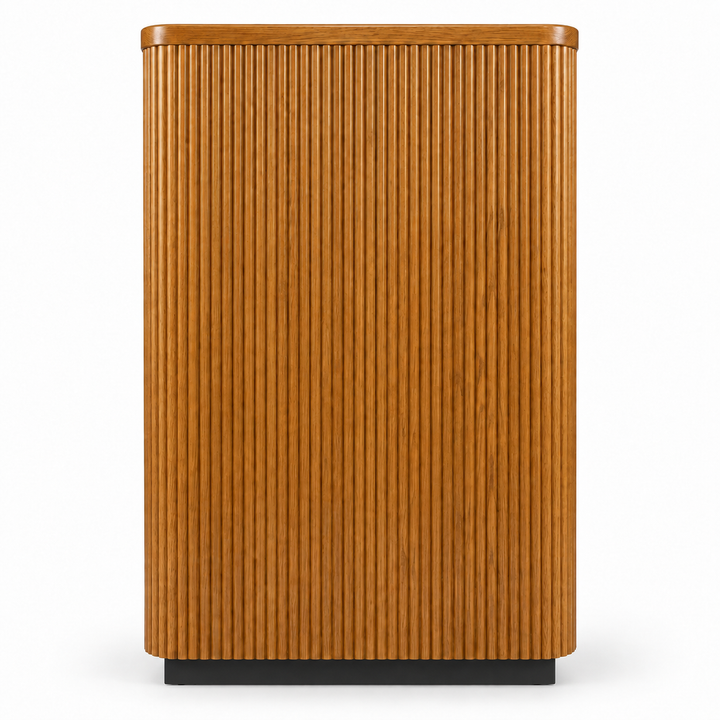 PDPRO Providence solid oak lectern — Medium Oak 