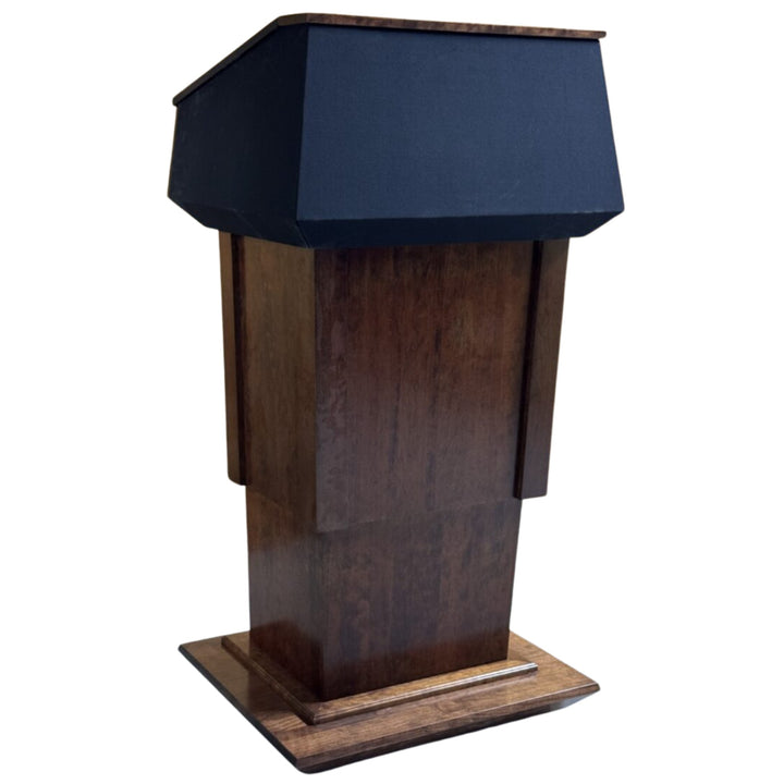 Presidential Lift lectern at its raised height