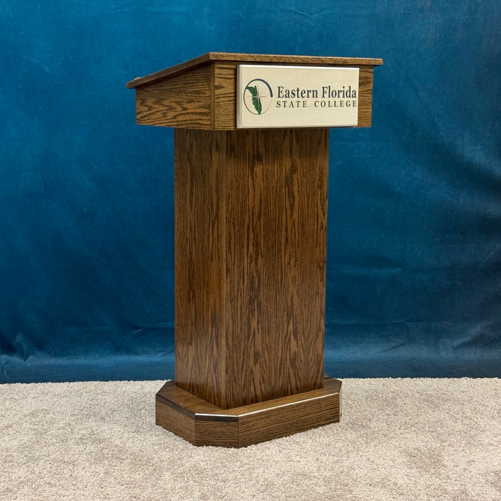 Handcrafted Solid Hardwood Lectern: The Senator [SNT244]