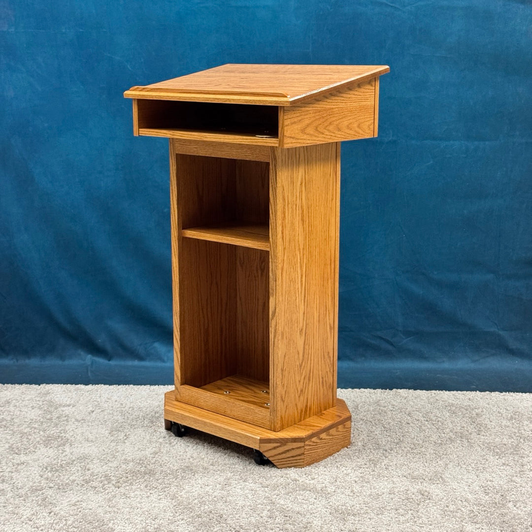 Handcrafted Solid Hardwood Lectern: The Senator [SNT244]