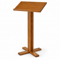 Solid Oak Cross-Base Lectern: T-35