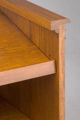 Church Wood Pulpit Single NO 501-Adjustable Top Surface Detail-Church Solid Wood Pulpits, Podiums and Lecterns-Podiums Direct