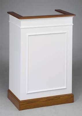 Church Wood Pulpit Single NO 811-Church Solid Wood Pulpits, Podiums and Lecterns-Podiums Direct
