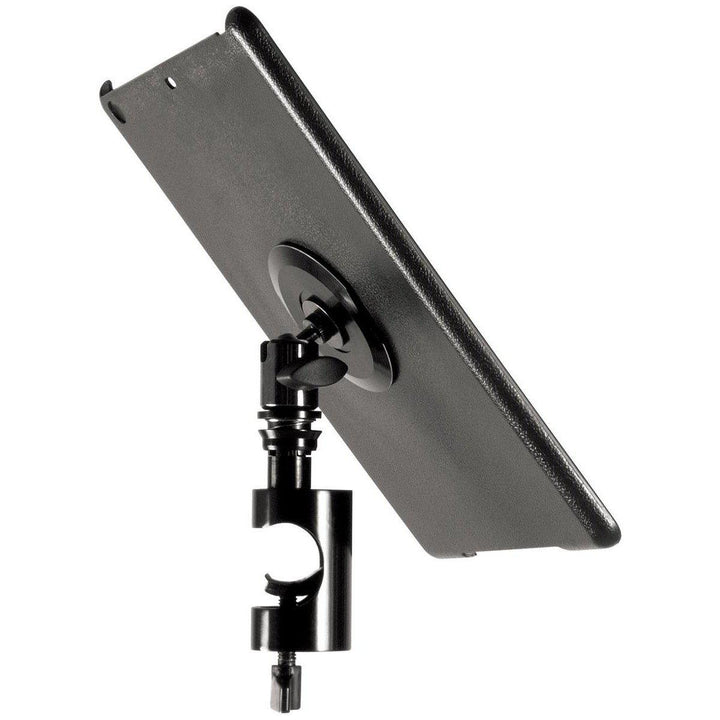 IPad® Air Snap-On™ Cover w/ Round Clamp For Podium-Side View-Wireless Microphones and Lights, Podium and Lectern Options-Podiums Direct