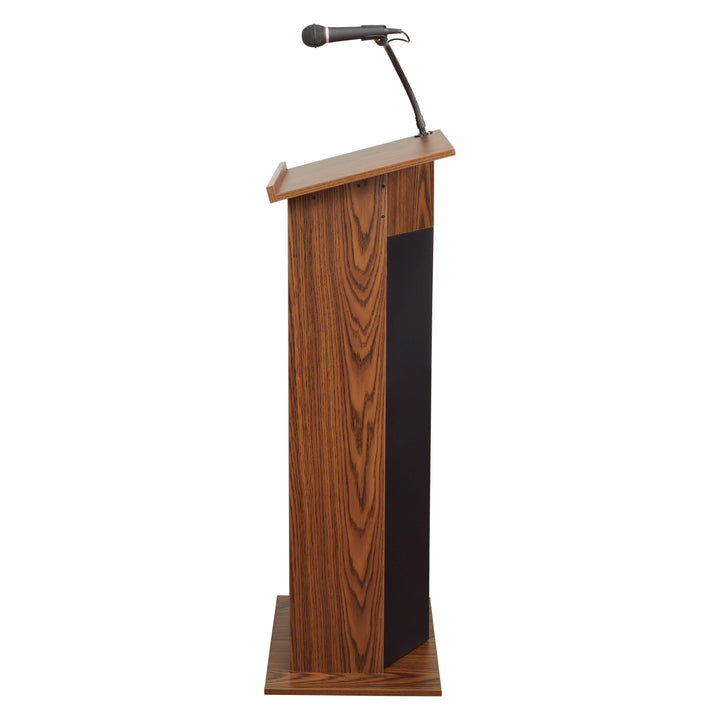 Sound Lectern 111PLS Oklahoma Sound Power Plus-Side View-Sound Podiums and Lecterns-Podiums Direct
