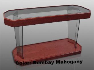 Glass Communion Table NC40/NC40G Prestige RHEMA-Glass Pulpits, Podiums and Lecterns and Communion Tables-Podiums Direct