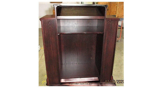 Church Wood Pulpit Wing NO 200W Podium, Lectern – Podiums Direct