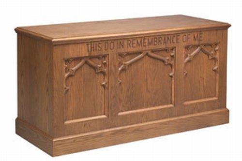 Communion Table NO 200 Closed Style-Communion Tables and Altars-Podiums Direct