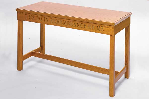 Communion Table NO 405-Communion Tables and Altars-Podiums Direct